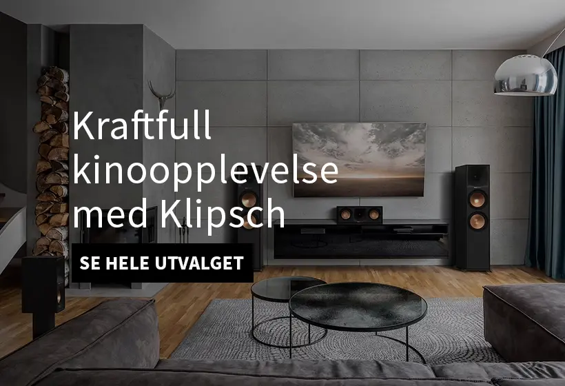 Hjemmekino med Klipsch Reference Premiere